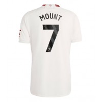 Camiseta Manchester United Mason Mount #7 Tercera Equipación Replica 2023-24 mangas cortas